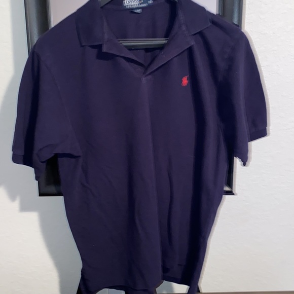 Polo by Ralph Lauren Navy blue golf shirt - Picture 1 of 3